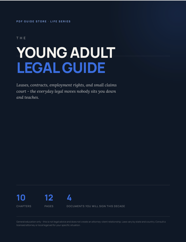 The Legal Guide For Young Adults